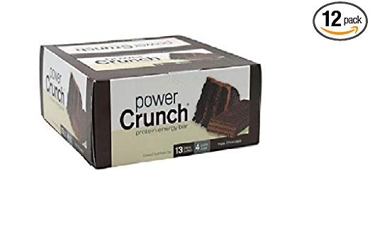 Protein Energy Bar Triple Chocolate 1.40 Ounces (Case of 12)