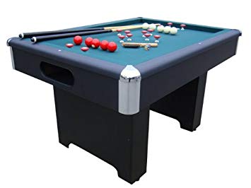 Slate Bumper Pool Table in Black