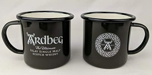 Set of 2 Ardbeg Distillery Islay Single Malt Mugs