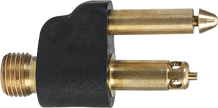 Moeller Marine Fuel Tank NPT Connector (Mercury, 1/4", Male, Two Prong Clip Style,1998 and Newer Engines)