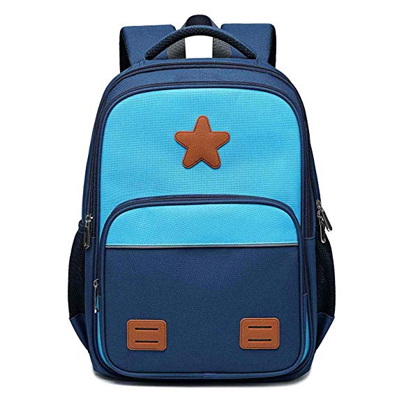 weitars Kids Backpack Lightweight Waterproof Travel Bags for 7-14 Years old Boys Girls 16 Inch
