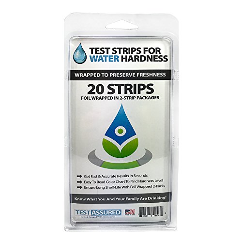 Water Hardness Test Strips - Wrapped In Foil Packs To Preserve Freshness Tests In Seconds