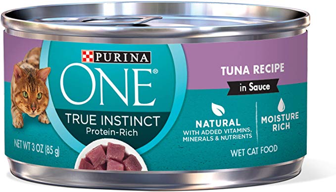 Purina ONE True Instinct Recipes Wet Cat Food - (24) 3 oz. Cans