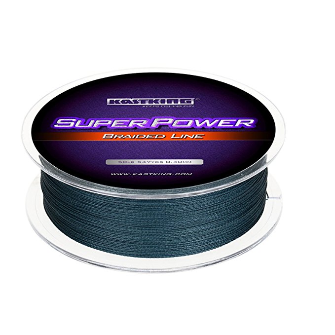 KastKing SuperPower Braided Fishing Line - Abrasion Resistant Braided Lines – Incredible Superline – Zero Stretch – Smaller Diameter – A Must-Have!