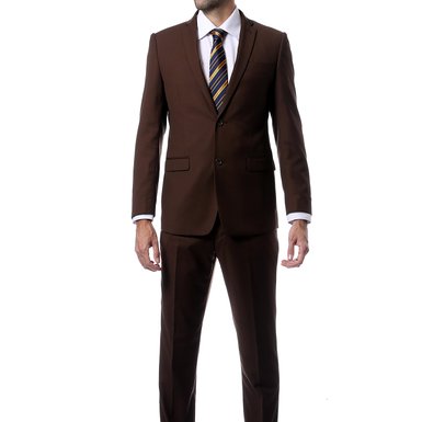 Men's "Ultra Soft" Classic Regular Fit Suit by Zonettie - Available in Many Colors
