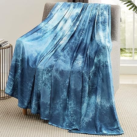 Topcee Cooling Blanket for Hot Sleepers,Absorbs Heat to Keep Body Cool for Night Sweats,100% Oeko-Tex Certified Cool Fiber,Breathable,Comfortable, Hypo-Allergenic, All-Season (90"x104"King Size).