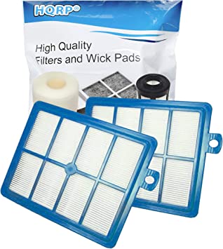 HQRP Filter 2-Pack Compatible with Electrolux EL020 EL8505 EL8505B Versatility, EL7085 EL7085ADX UltraOne Deluxe Ultra-One 87979 Vac Vacuum Cleaner S-Filter