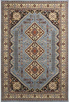 A2Z Rug Pazirik-1553 Traditional Blue 240x330cm - 7'10"x10'10"ft Area Rugs