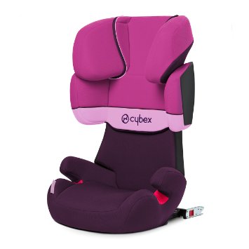 CYBEX Solution X-Fix Infant Booster Car Seat, Purple Rain