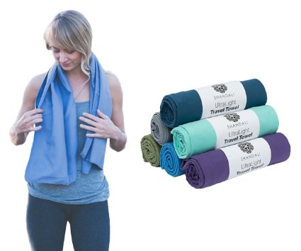 #1 Rated Microfiber Travel & Sports Towel. Absorbent, Fast Drying & Compact. Great for Yoga, Gym, Camping, Kitchen, Golf, Beach, Fitness, Pool, Workout, Sport, Dish or Bath. 100% Lifetime Guarantee!
