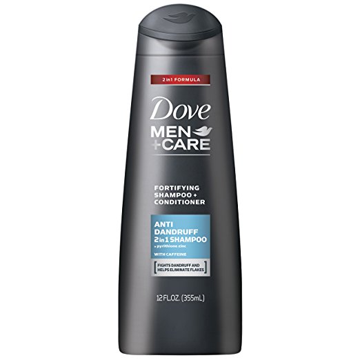 Dove Shampoo Anti-Dandruff 12oz Mens Fortifying