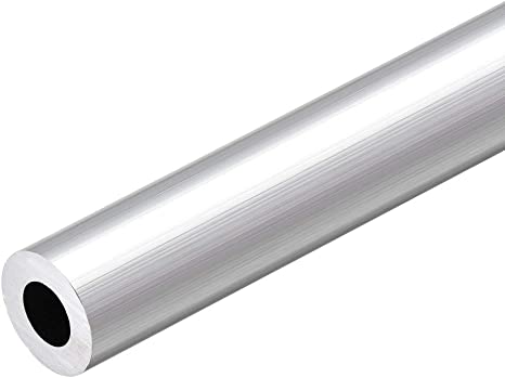 uxcell 6063 Aluminum Round Tube, 300mm Length 19mm OD 10mm Inner Dia Seamless Aluminum Straight Tubing