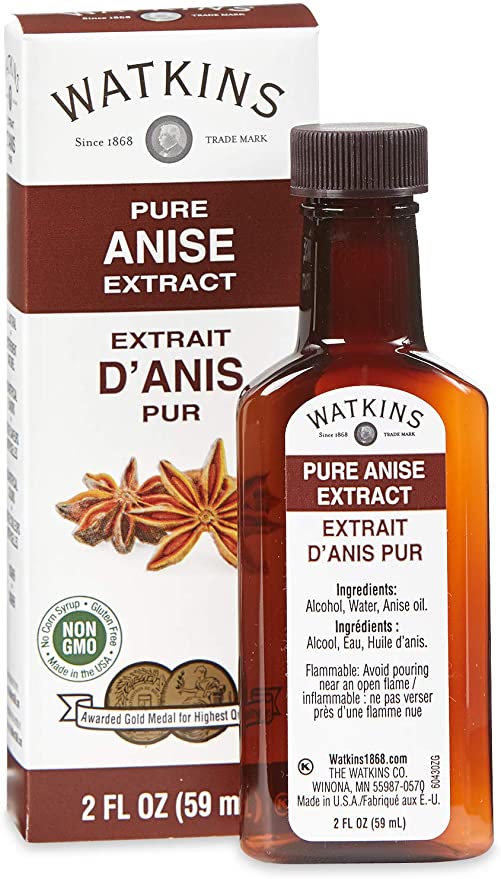 Watkins All Natural Extract, Pure Anise, 2 Ounce (Pack of 6)