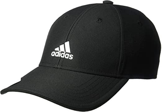 adidas Kid's Youth Decision Cap Hat, Black, OSFA