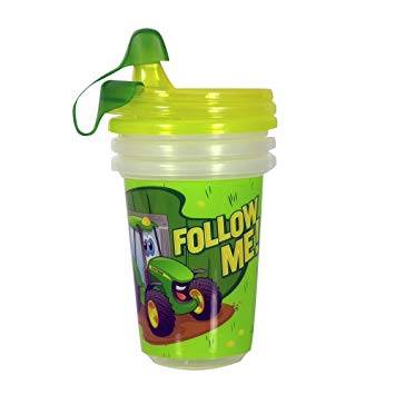 John Deere Take & Toss Sippy Cup, 3 Pack