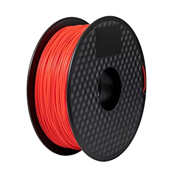 Comgrow 3D Printer PLA Filament 1.75mm 1KG Spool Red