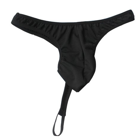 TIAOBU US Mens Strap O ring Thong Brief Underwear