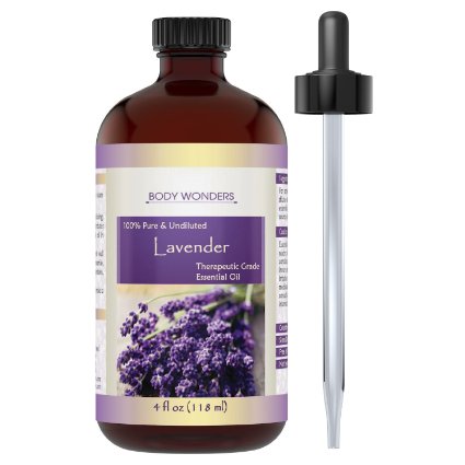 Body Wonders Therapeutic Grade Oil, Lavender, 4 oz