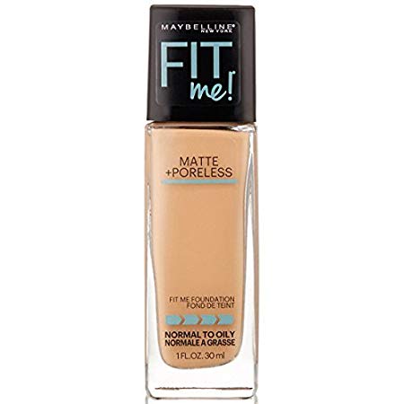 Maybelline New York Fit Me Matte with Poreless Foundation, 235 Pure Beige, 30ml