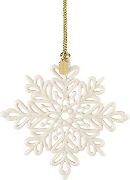 Lenox 884554 2019 Snow Fantasies Snowflake Ornament