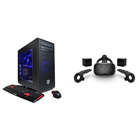 CYBERPOWERPC Gamer Supreme Liquid Cool Gaming Desktop & HTC VIVE - Virtual Reality System  Bundle