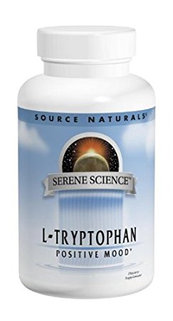 SOURCE NATURALS L-Tryptophan 500 Mg Capsule, 90 Count