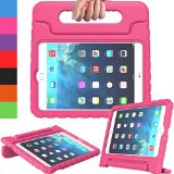 iPad Mini 4 Kids Case - AVAWO Light Weight Shock Proof Convertible Handle Stand Kids Friendly for iPad Mini 4 79-Inch Tablet Rose