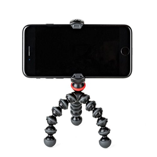 JOBY GorillaPod Mobile Mini: A Portable Mini GorillaPod Tripod That Fits Most iPhones, Androids and Windows Phones Including iPhone 8 & 8 Plus, Google Pixel and Lumia 950 XL