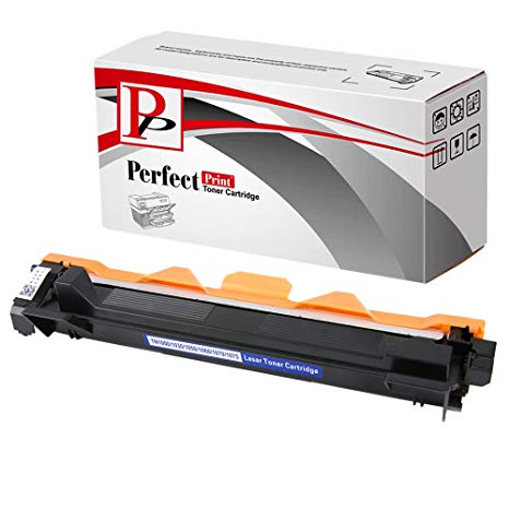 PerfectPrint Compatible Toner Cartridge Replacement for Brother DCP-1510 DCP-1512 HL-1110 112 MFC-1810 TN1050 (Black)