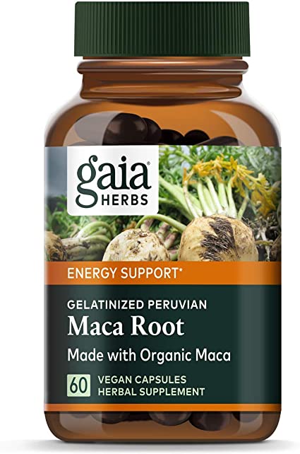 Gaia Herbs Maca Root 60 vcaps