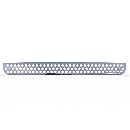Ferreus Industries Polished Stainless Circle Punch Grille Grill Insert Trim fits: 2005-2010 Hummer H3 TRK-132-03