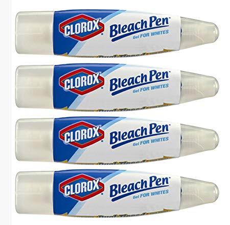 Clorox Bleach Pen Gel 2 oz (Pack of 4)