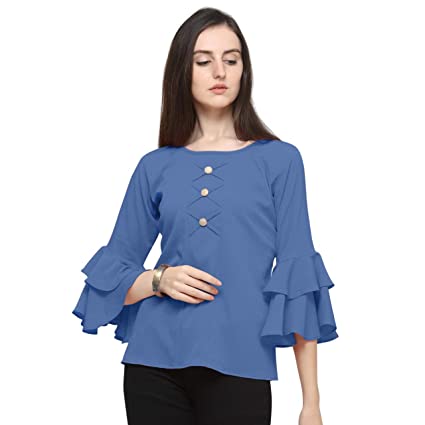 J B Fashion Women Top with Full Sleeves for Women Top,Stylish Top, Casual Wear Top for Women/Girls Top