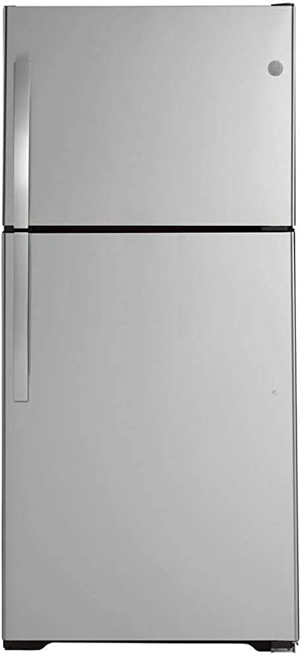 GE GTS22KSNRSS 21.9 Cu. Ft. Stainless Steel Top Freezer Refrigerator