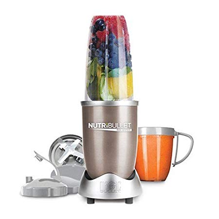 Nutri Bullet Pro 900 Series Blender/Mixer System 900 Watt (Champagne Gold)