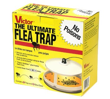 Victor M230 Ultimate Flea Trap-New Super Size Package 4 Count