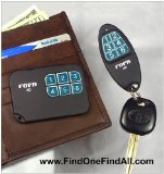2-Way RF FOFA Find One Find All Key Finder and Flat Wallet Cell Phone Locator