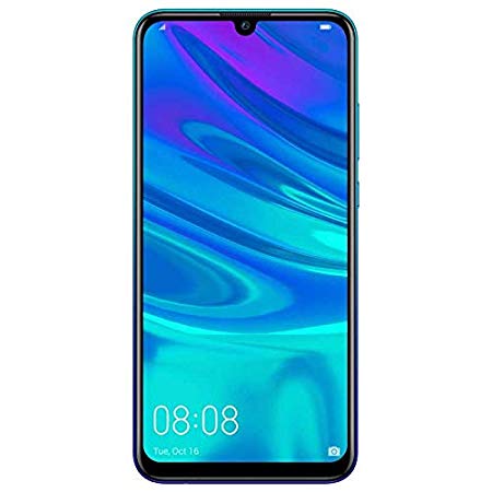Huawei P Smart 2019 (32GB, 3GB) 6.21" FHD  Display, Dual Camera, 3400 mAh Battery, 4G LTE GSM Dual SIM Global Unlocked (Pot-LX3) - International Version - No Warranty (Blue)