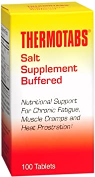 THERMOTABS Salt Supplement Buffered Tablets 100 Tablets (Pack of 5)