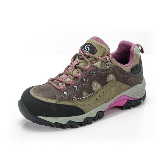 Clorts Women's Suede Hiker Waterproof Hiking Shoe Outdoor Backpacking Shoe HKL815W