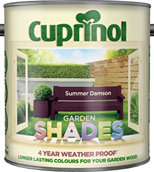 New 2017 Cuprinol Garden Shades Summer Damson 2.5L