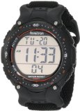 Armitron Sport Mens 408159BLK Chronograph Black Strap Digital Display Watch