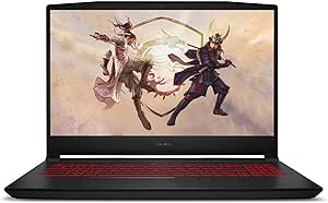 2023 MSI GF66 Katana 15.6" FHD IPS 144Hz Gaming Laptop Intel 14-Core i7-12700H NVIDIA GeForce RTX 3060 6GB GDDR6 16GB DDR4 512GB NVMe SSD HDMI USB-C WiFi AX RJ-45 Backlit Windows 11 Home w/RE USB