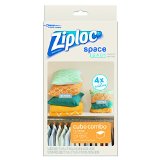Space Bag  2 Piece Cube Combo Vac Bags 1 Large and 1 Extra Large