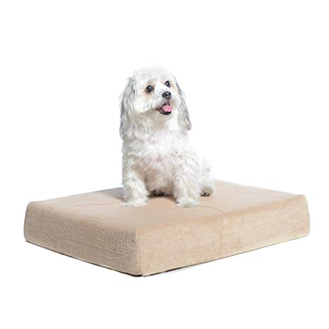 Milliard Premium Orthopedic Memory Foam Dog Bed with Anti-Microbial Removable Waterproof Washable Non-slip Cover - (Small) 60cm x 45cm x 10cm