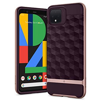 Caseology Parallax for Google Pixel 4 XL Case (2019) - Burgundy