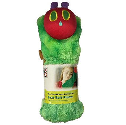 The Very Hungry Caterpillar by Eric Carle Adjustable Plush Seat Belt Pillow (1 Pack)