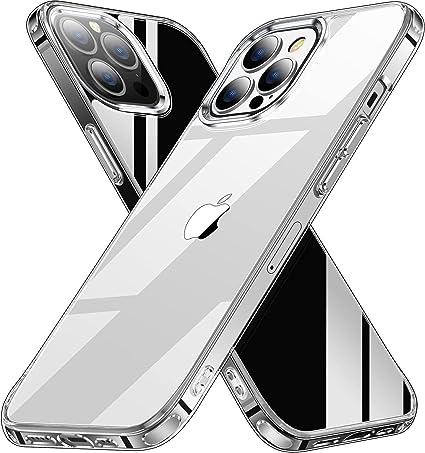 AEDILYS for Apple iPhone 13 Pro Max Case,[ Non-Yellowing][15FT Military Grade Drop Protection] [Scratch-Resistant],Protective Shockproof Slim Thin Phone Case, 6.7 inch-Clear