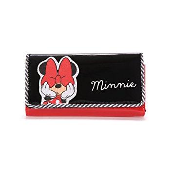 Disney Minnie Mouse Womens Trifold Checkbook Wallet