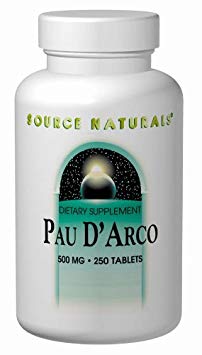 Source Naturals Pau D’Arco, 500mg, 250 Tablets